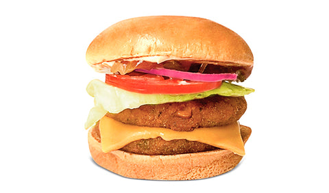 Veggie Burger Double Sandwich
